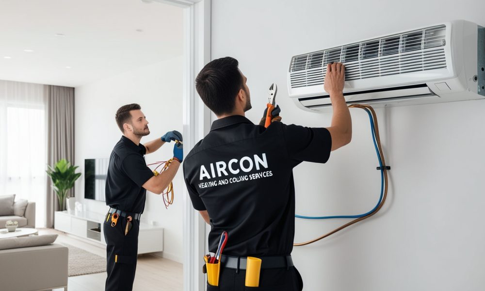 Leonardo_Phoenix_09_A_realistic_scene_of_an_HVAC_technician_in_0