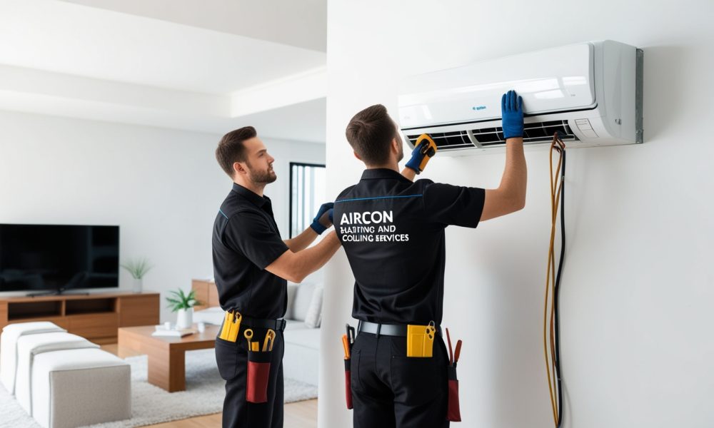 Leonardo_Phoenix_09_A_realistic_scene_of_an_HVAC_technician_in_1